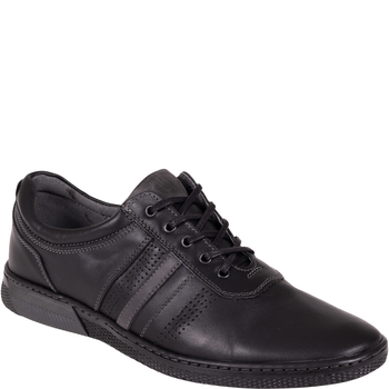 Sportowe półbuty męskie marki Syrena SI 319-774 czarne