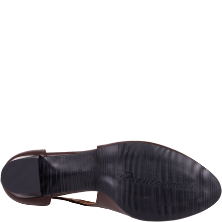 Czółenka na obcasie Syrena SWB 555 brąz - elegancja i komfort