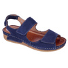 Sandały damskie skórzane SYRENA SBB 221168 GRANATOWE MARINE CODEX
