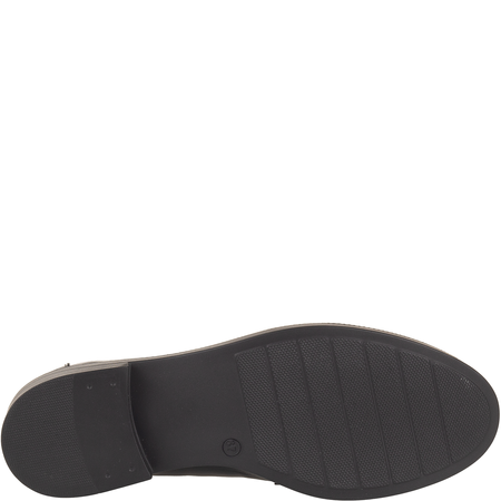 Skórzane mokasyny damskie Syrena SE 293 czarny naplak