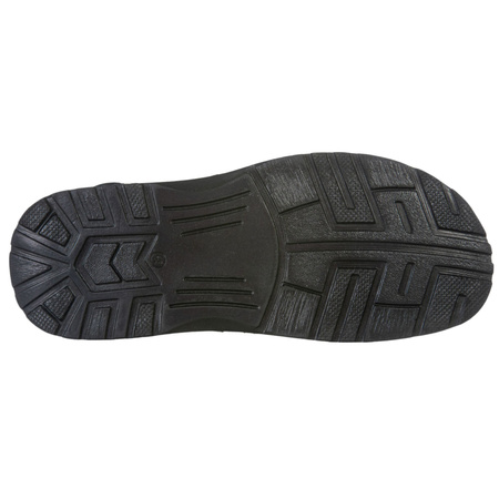 Sandały męskie skórzane w kolorze czarnym Syrena SST 108