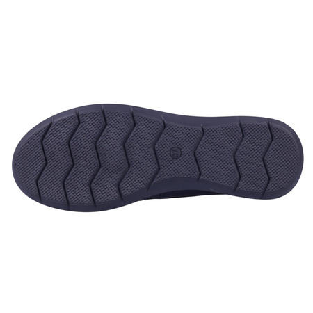 Skórzane półbuty marki Syrena SE 220053A w kolorze granatowym