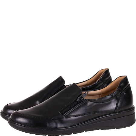 Półbuty Syrena SE 0053 czarne skóra naturalna