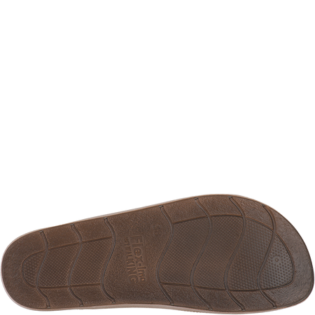 Inblu CL000054 kolor rdzawy - modne klapki z klamrami