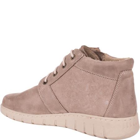 Trzewiki damskie w kolorze beżowym Syrena SH 789.02.026