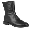 Czarne botki damskie skórzane - Syrena SE 220P
