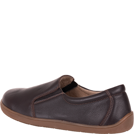 Skórzane półbuty barefoot brązowe Syrena SH 452