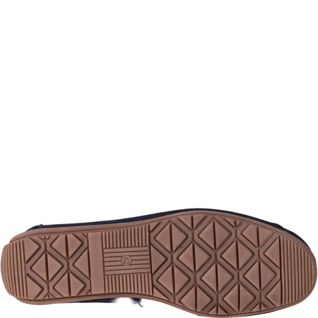 Granatowe mokasyny Syrena SI 398-483 skóra naturalna nubuk