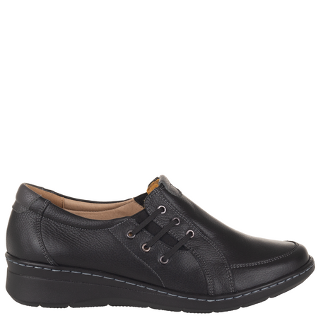 Półbuty damskie czarne Syrena SE P-264 - skóra naturalna