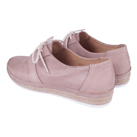 Komfortowe półbuty damskie Syrena SH 22397 beżowe