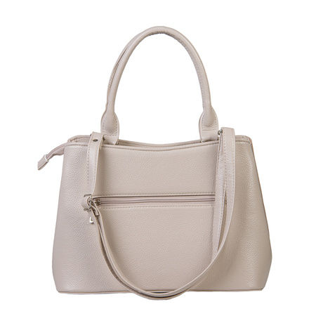 Funkcjonalna torebka damska w kolorze beżowym