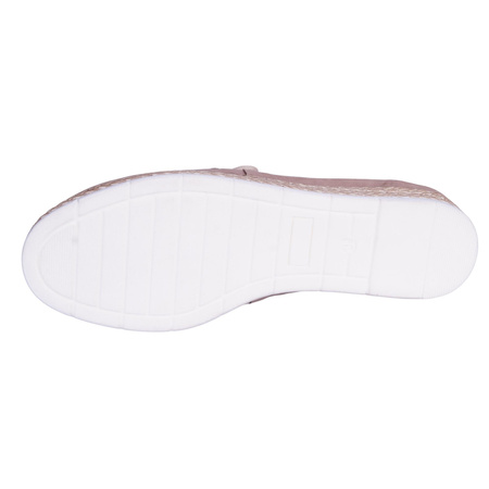 Komfortowe półbuty damskie Syrena SH 22397 beżowe