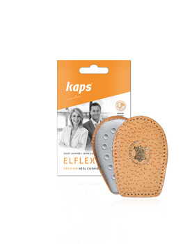 Podpiętki Kaps Elflex skórzane, amortyzujące, komfortowe