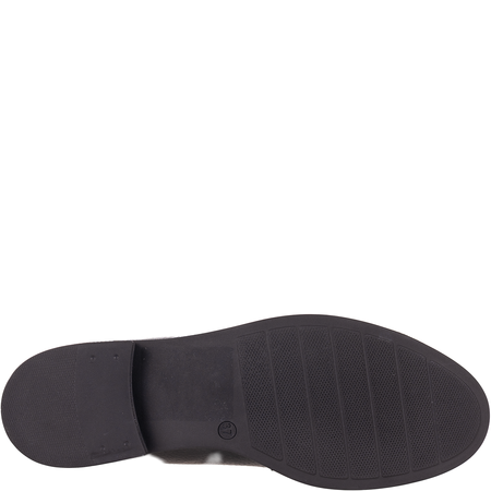 Mokasyny damskie Syrena SGO 1904 czarne, skóra naturalna