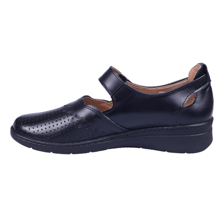 Komfortowe półbuty damskie skórzane marki Syrena SE 220501A