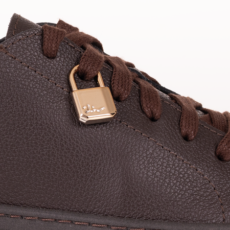 Półbuty damskie skórzane Syrena SLA 1145/298 czekolada