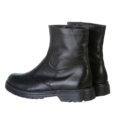 Kozaki męskie za kostkę skóra naturalna Syrena SWB WZ 02