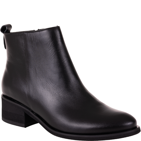 Komfortowe botki damskie skórzane Syrena SPU B-273 czarne