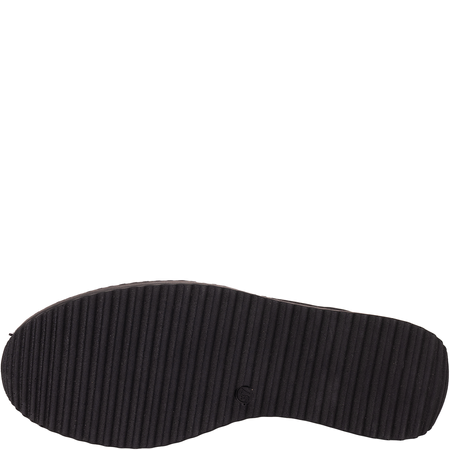 Czarne półbuty damskie skórzane Helios 431 komfort