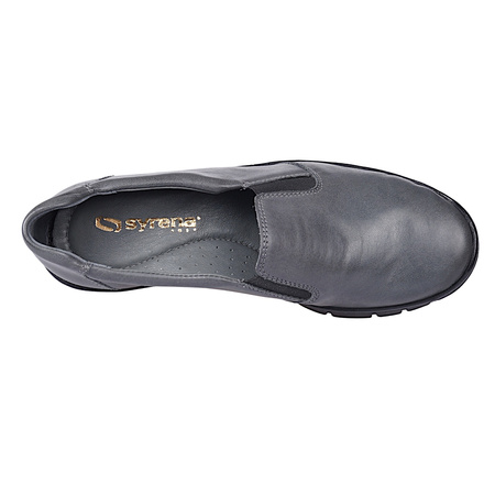 Półbuty damskie skórzane Syrena SST 1751 grafit