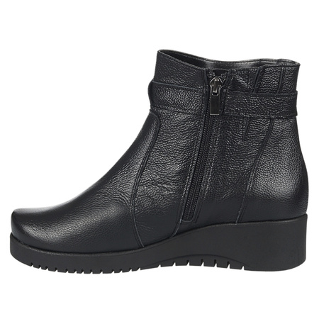 Klasyczne botki skórzane Syrena - model SE 015 B