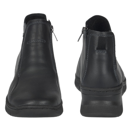 Komfortowe botki damskie Syrena SH 552 - skóra naturalna