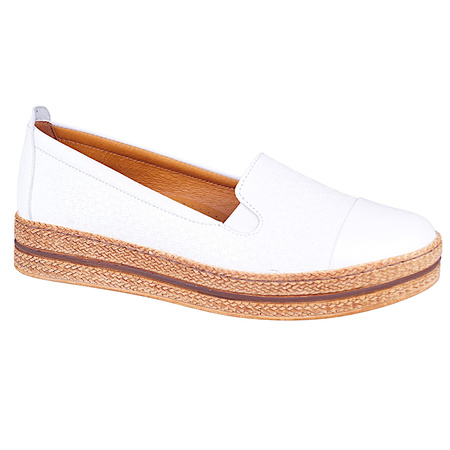 Półbuty damskie marki Syrena STX 222484-316 białe