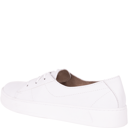 Półbuty damskie skórzane Syrena SLA 1101/121 białe