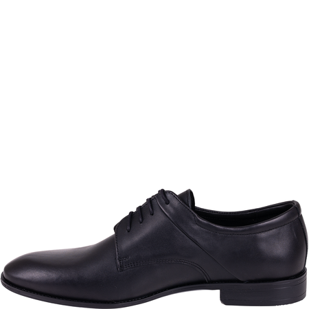 Półbuty męskie Syrena SI 400-459 czarne skórzane