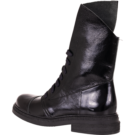 Trzewiki damskie Syrena SLA 976/B/25 czarny naplak