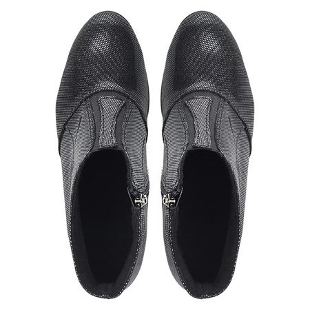 Komfortowe botki damskie skórzane Syrena SE 481 czarne