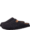 Kapcie męskie Inblu SI000025 szare - filc, skórzana wkładka