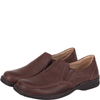 Wygodne półbuty męskie wsuwane - Syrena SH 871, brązowe