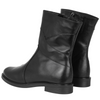Czarne botki damskie skórzane - Syrena SE 220P