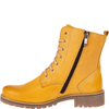 Komfortowe botki damskie skórzane Syrena SST 4038 żółte