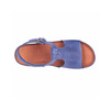 Sandały damskie skórzane Syrena SST 924 niebieskie
