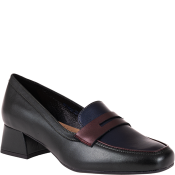 Czółenka damskie skórzane marki Syrena SPU 1466 wielokolorowe