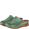 Klapki damskie skóra naturalna Syrena SST 922 zielone