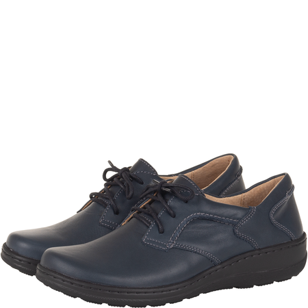 Wygodne półbuty damskie Syrena SH 715-2 granatowe