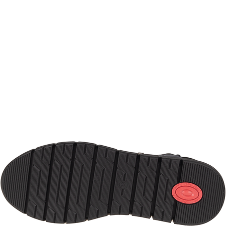 Botki damskie skórzane Syrena SH 561 granat | Polska marka