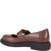 Półbuty Syrena SGO 2095 brązowe - skóra naturalna licowa