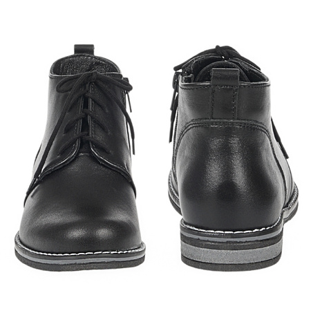 Botki damskie wiązane marki Syrena SST 4000/d czarne