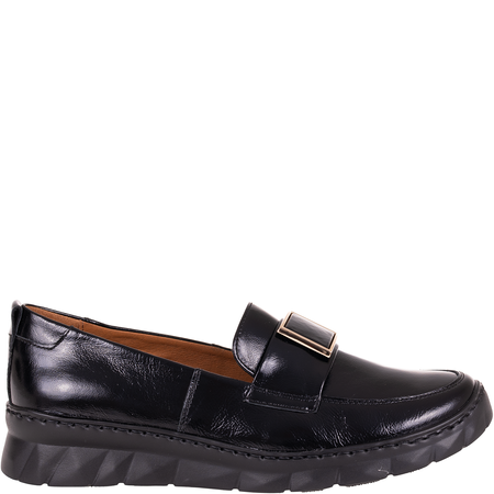 Syrena SGO 1970 czarne półbuty - skóra naturalna, komfortowe