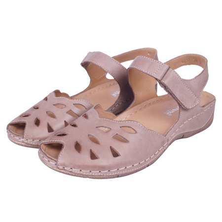 Sandały damskie Syrena SH 224011 beż