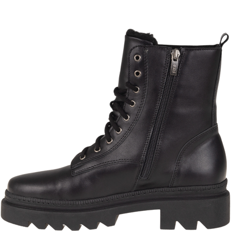 Botki damskie skórzane marki Syrena SR 1186 czarne