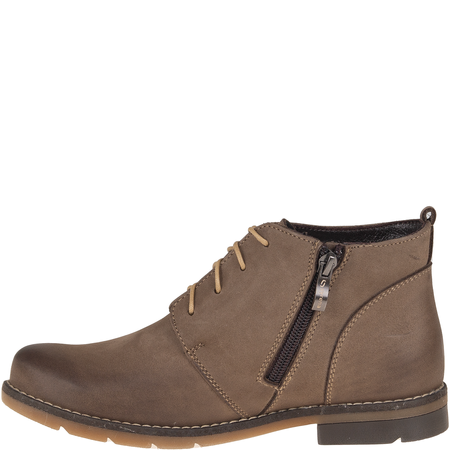 Botki damskie zimowe marki Syrena SST 4000/D oliwka