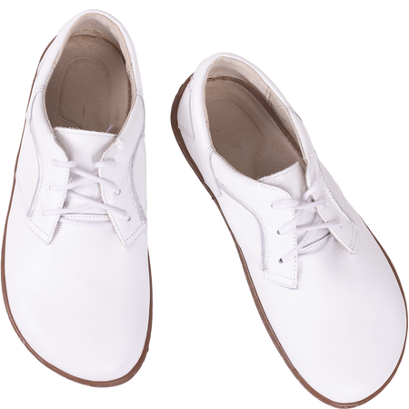 Półbuty damskie marki Syrena SH 715-2B białe - Skóra naturalna