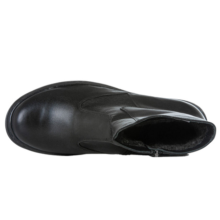 Kozaki męskie za kostkę skóra naturalna Syrena SWB WZ 02