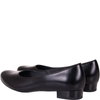 Balerinki Wielbut 177 czarne, skóra licowa, płaski obcas