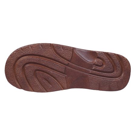 Komfortowe klapki męskie SYRENA SH 011 brąz